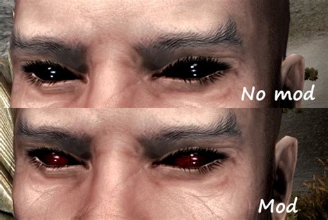 Demon Eyes Retex At Skyrim Nexus Mods And Community