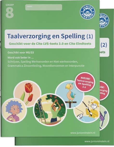Delen En Taalverzorging En Spelling Cito Oefenboeken Set Deel En Bol