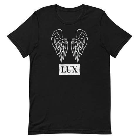 Lucifer Morningstar Lux Unisex T Shirt Lucifer Netflix Tom Etsy