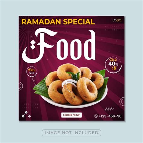 Premium Vector Ramadan Special Social Media Post Template