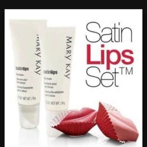 satin lips set nib mary kay satin lips set lip mask and lip balm lip balm moisturizes the lips