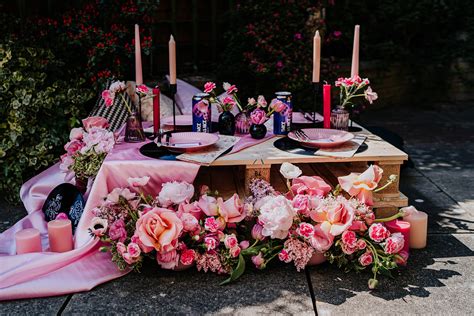Wedding Style— ‘pretty In Pink 80s Style Wedding Inspiration With Punk
