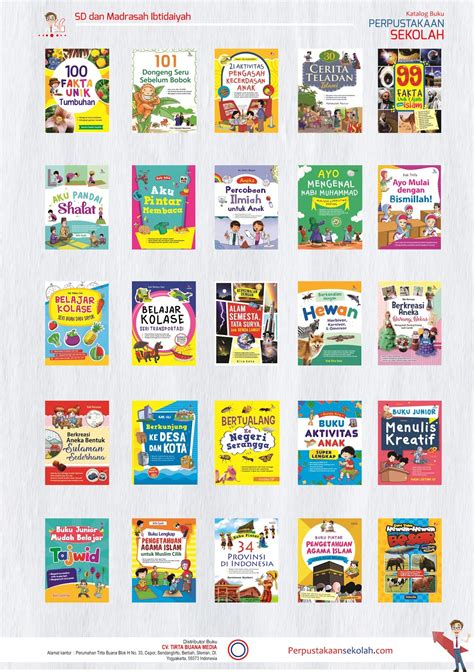 Katalog Buku Untuk Perpustakaan Sd Dan Madrasah Ibtidaiyah