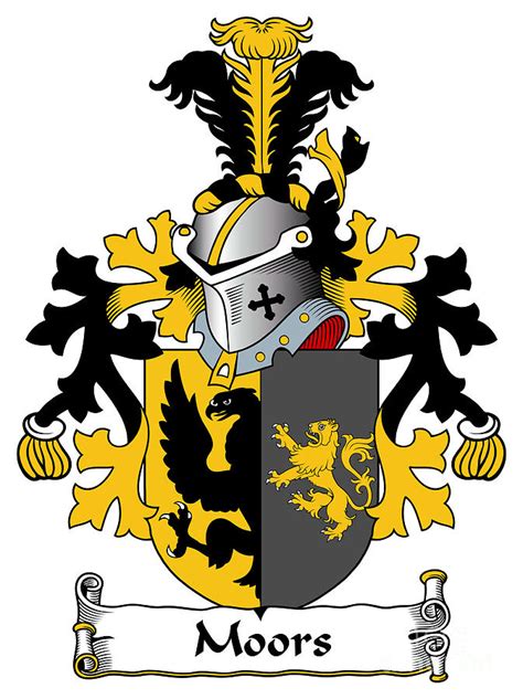 Moors Coat Of Arms Dutch Digital Art By Heraldry Pixels