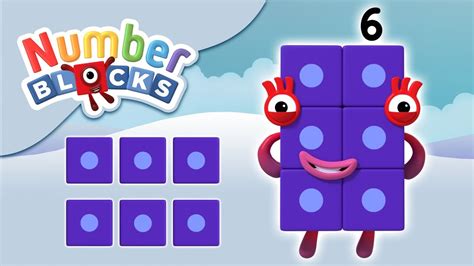 Numberblocks Six Is Here Learn To Count Youtube