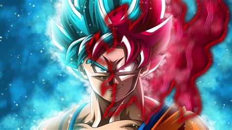 Desktop Wallpaper Goku Angry Face Anime Boy Dragon Ball
