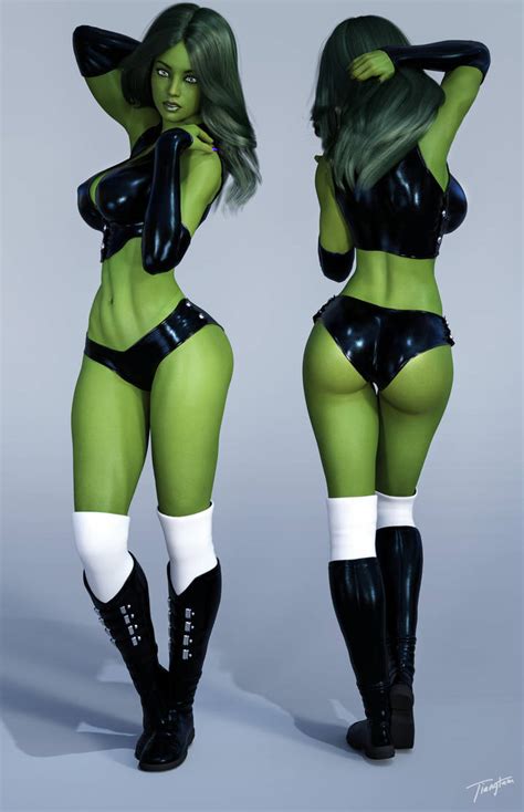 Character Reference She Hulk By Tiangtam On Deviantart