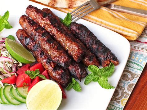 Seekh Kebabs The Grilled Spiced Pakistani Meat On A Stick Of Your