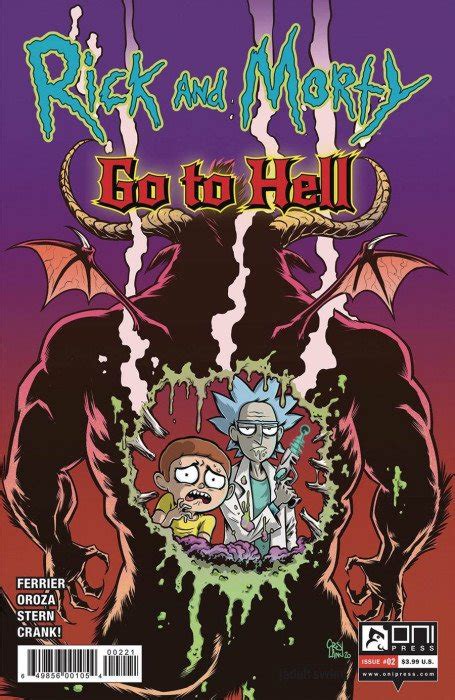 Rick And Morty Go To Hell 2b Oni Press Comic Book Value And Price