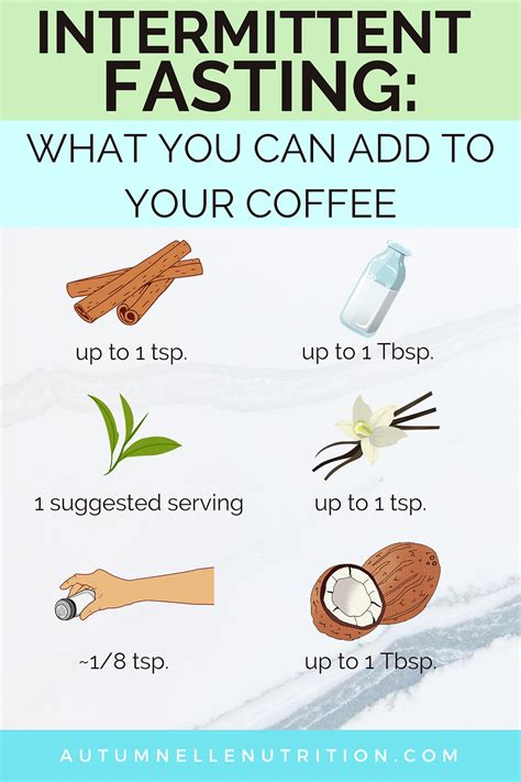 Intermittent Fasting 10 Things You Can Add To Your Coffee That Wont