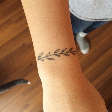 Small Olive Branch Tattoos Design Body Art Tattoos Wrist Tattoos For
