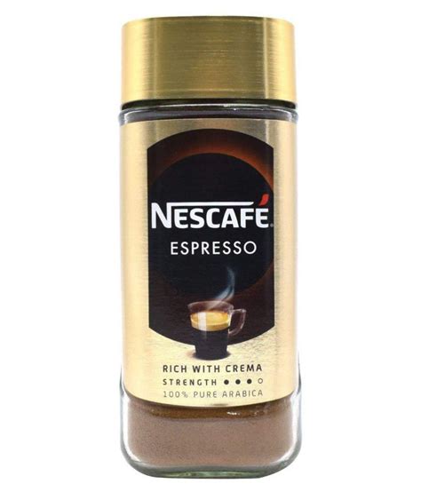 Nearly all coffee brands and cheap instant coffee mixes have robusta ground beans. Nescafe Instant Coffee Powder 100 gm: Buy Nescafe Instant ...