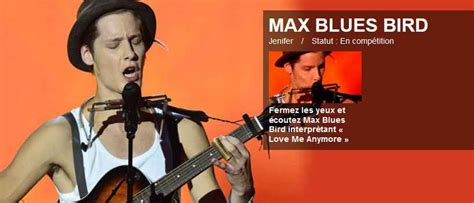The Voice Originaire De Strasbourg Max Blues Bird Charme La Coach