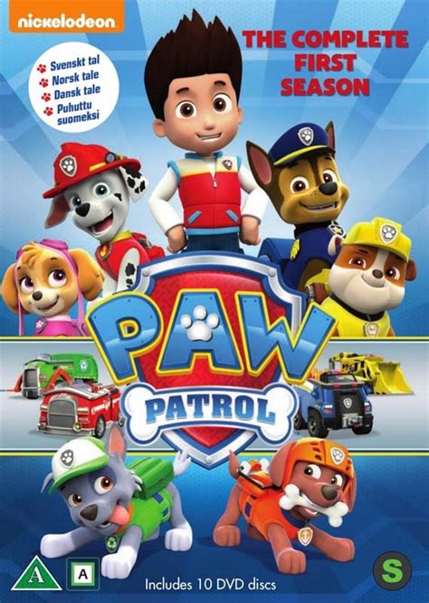 Paw Patrol Den Komplette 1 Sæson Dvd