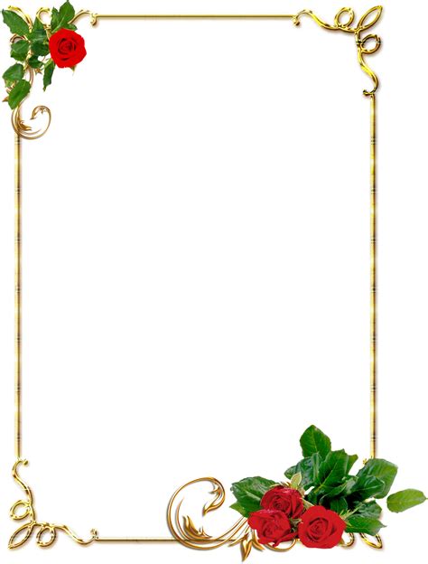 Choose file jpeg or png. Download Frame Flower Border Design, HD Png Download - vhv