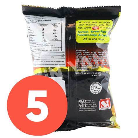 ding dong snack mix sweet and spicy 100g pack of 5 — yin yam food and beverage company