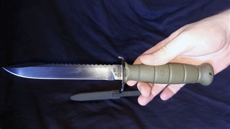 Glock 81 Field Knife Survival Knife Fighting Knife Bayonet Youtube