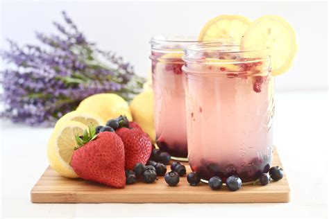 Lavender Berry Sparkling Lemonade Milk And Honey Nutrition