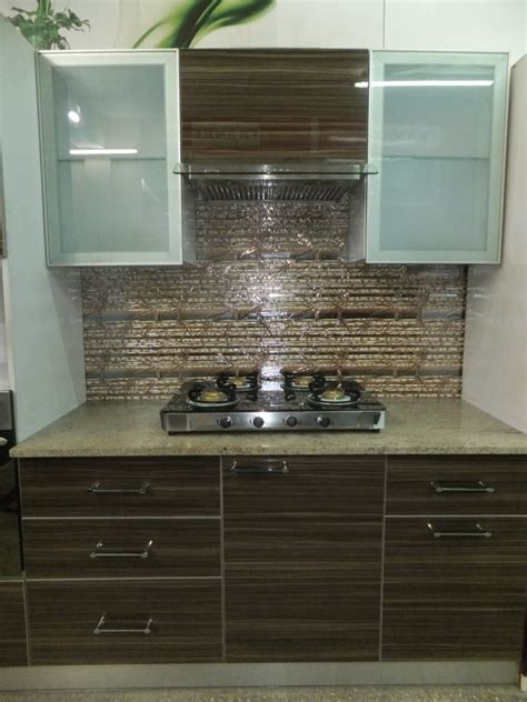 Rectangular Brown Modular Kitchen Cabinets For Commercial At Best