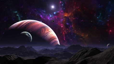 Alien Planets In The Universe Wallpaper Backiee