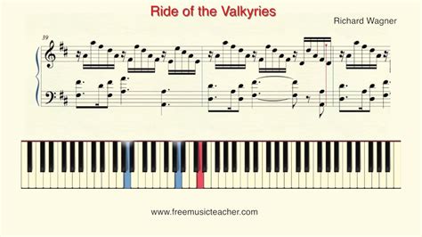 The vietnam experience, ride of the valkyries edition. How To Play Piano: Richard Wagner "Ride of the Valkyries ...