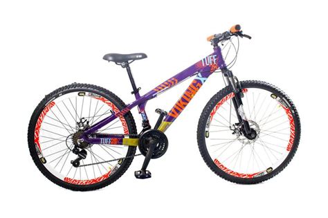 Bicicleta Vikingx Tuff X25 Shimano Freio A Disco Com Aro Vmax Violeta