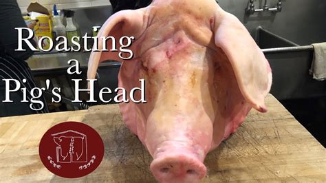 How To Roast A Pigs Head Youtube