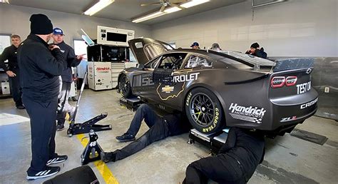Garage Project Enters Next Phase With Vir Test Nascar