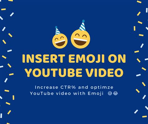 Free How To Insert Emoji In Youtube Videos Title And Description