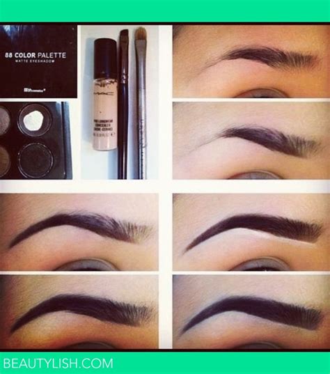 Eyeshadow to fill in eyebrows. How to fill in your eyebrows. | Deisy R.'s Photo | Beautylish
