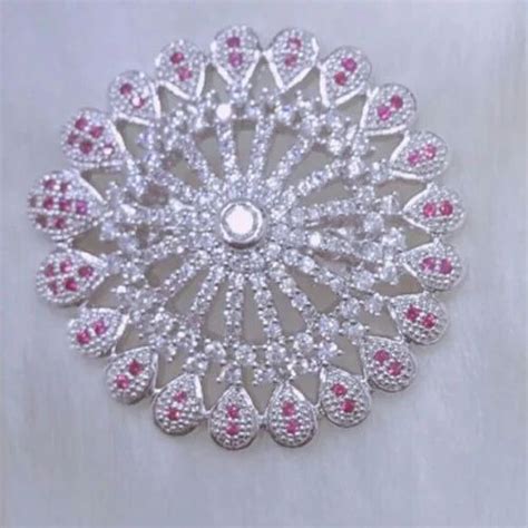 Cubic Zirconia Diamond Saree Pin At Rs 399priece Daluigacha Hooghly Id 14217277430