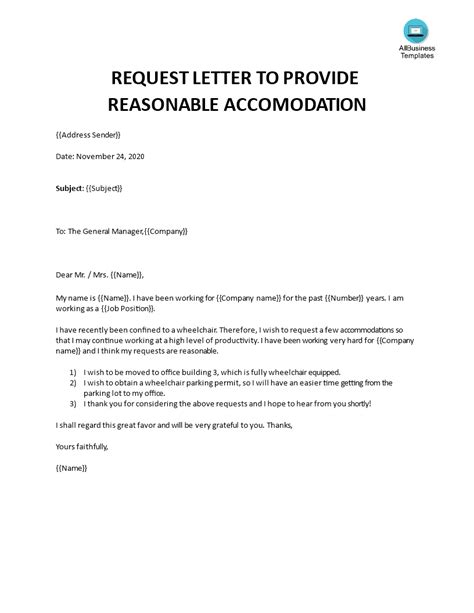 Sample Letter Request For Housing Accommodation 86 Pdf Allowance
