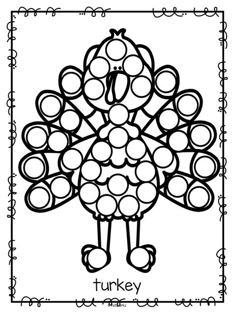 (1) dot is the same as the period character (.). ***FREE*** This is a turkey printable which can be used as ...