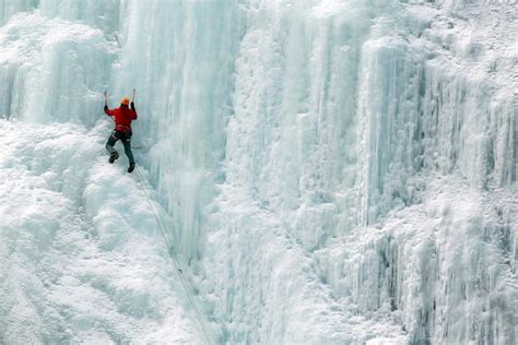 Ice Climbers Enjoy More Cold Weather Nbc News