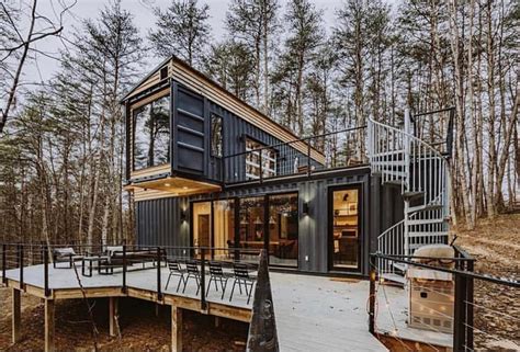 Shipping Container Homes Sustainable And Fashionable Tiny Houses