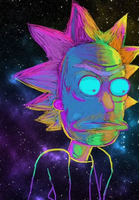Trippy Rick And Morty Wallpaper 10 Best Trippy Rick And