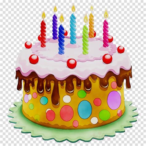 Download High Quality Birthday Cake Clipart Transparent Transparent Png