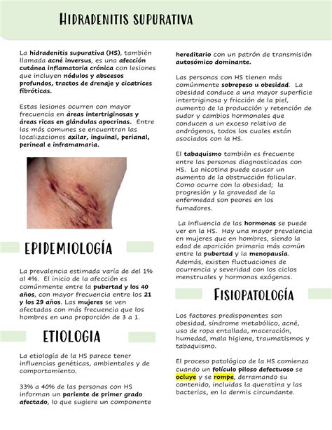 Hidradenitis Supurativa Dermatología La Hidradenitis Supurativa Hs