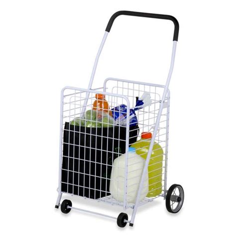 Honey Can Do 4 Wheel Large Laundry Wheeled Cart