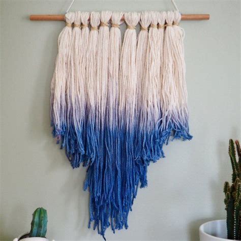 Dip Dye Tassel Wall Hanging