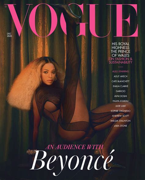 Beyoncé Covers British Vogues December Issue Tom Lorenzo