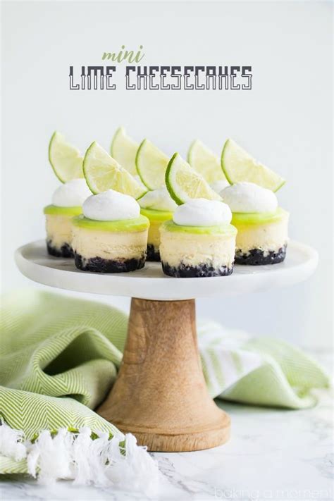 Creamy Cheesecake Spiked With Lime And Topped With A Tart Buttery Lime