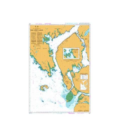 British Admiralty Nautical Chart 4937 Prince Rupert Harbour