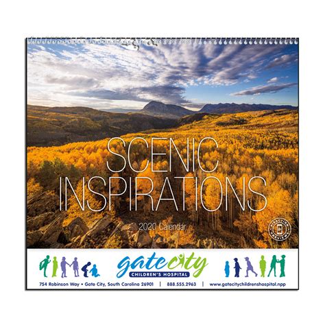Scenic Inspirations Wall Calendar | Mines Press
