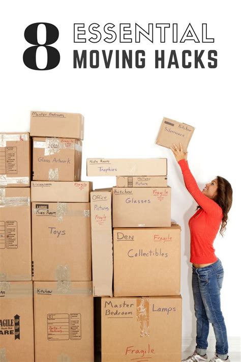 Make Your Move Easier With These 8 Moving Hacks Moving Tips Moving