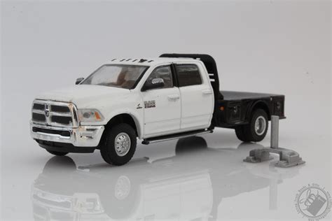 2018 Dodge Ram 3500 Dually Flatbed Pickup Truck 164 Scale Diecast