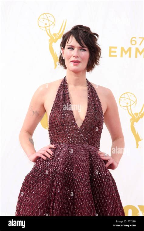67th Primetime Emmy Awards Arrivals Featuring Lena Headey Where Los