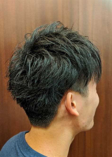 前髪縮毛矯正2ブロックショート｜ヘアカタログ｜|高級理容室 ...