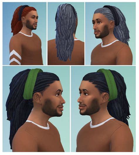 Sims 4 Male Dreads
