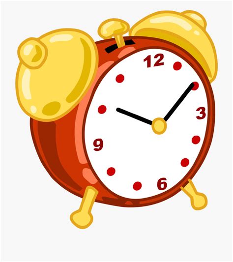 Cartoon alarm clock icon isolated on white background. Cartoon Alarm Clock Clipart Png - Example Of Chronological ...